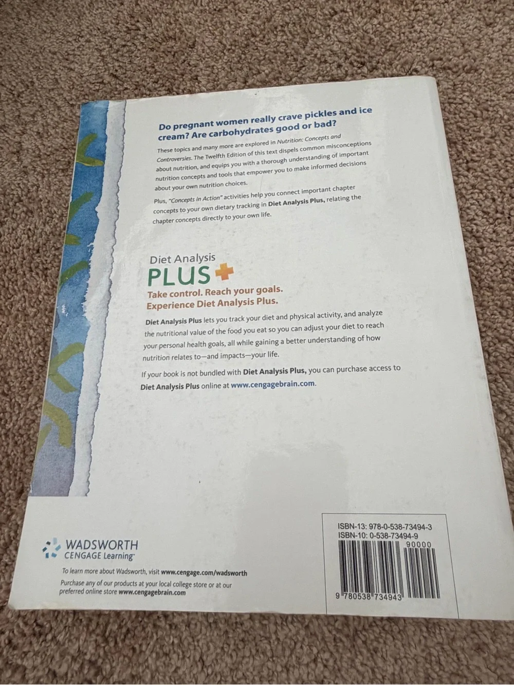 Nutrition: Concepts and Controversies (12th Edition)